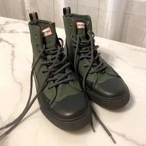 Hunter  Sneaker Canvas Boots